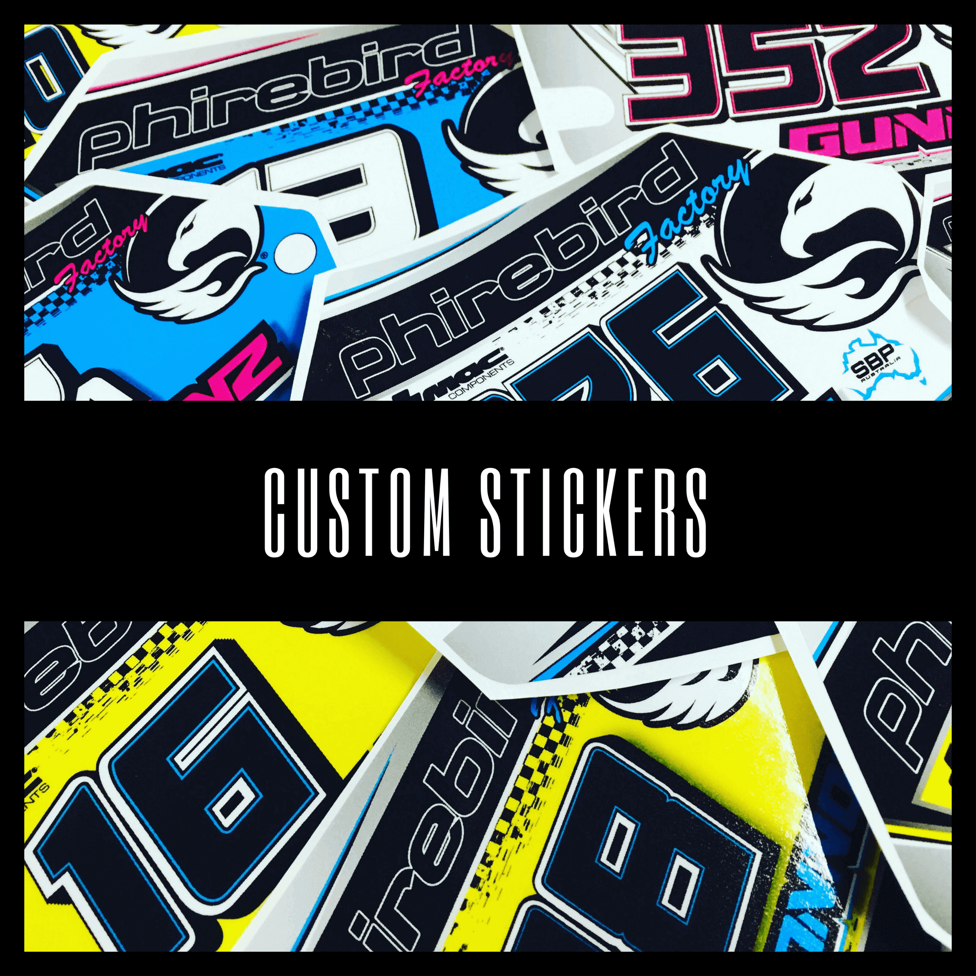 Custom bmx stickers hotsell